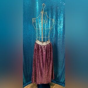 Moon River Burgundy Skirt